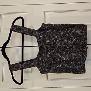 Madewell crop sweater tank